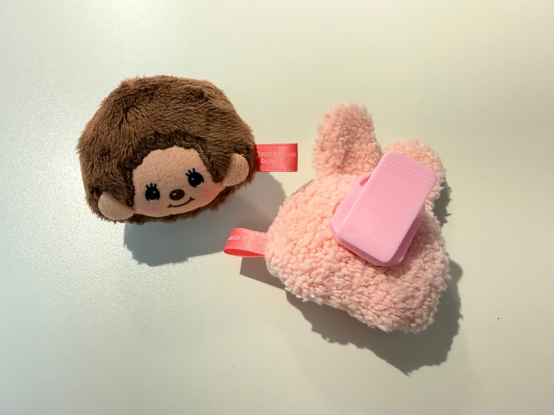 몬치치 치무탄 페이스 클립 2종 세트 상품이미지2