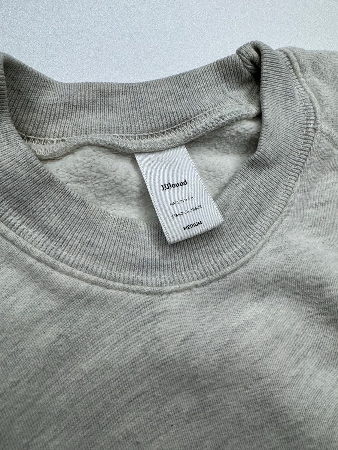 jjjjound 스웻셔츠 맨투맨 M 크림 상품이미지3