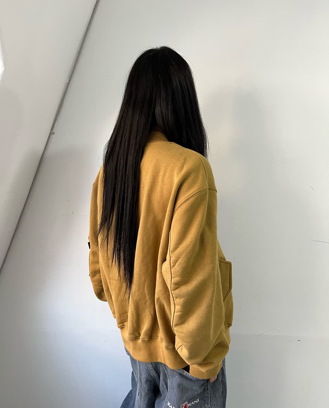 Stussy cotton jacket mustard 상품이미지4