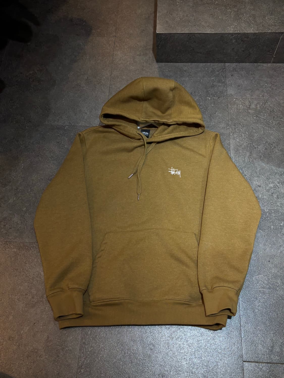 스투시 자수 후드티 티셔츠 XL사이즈 상품이미지2