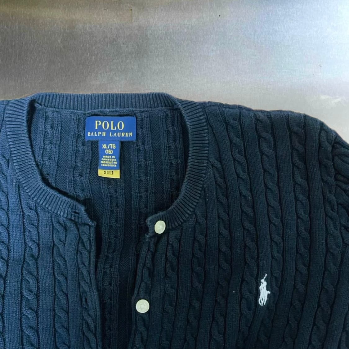 폴로 랄프로렌 케이블 니트 가디건 상품이미지3