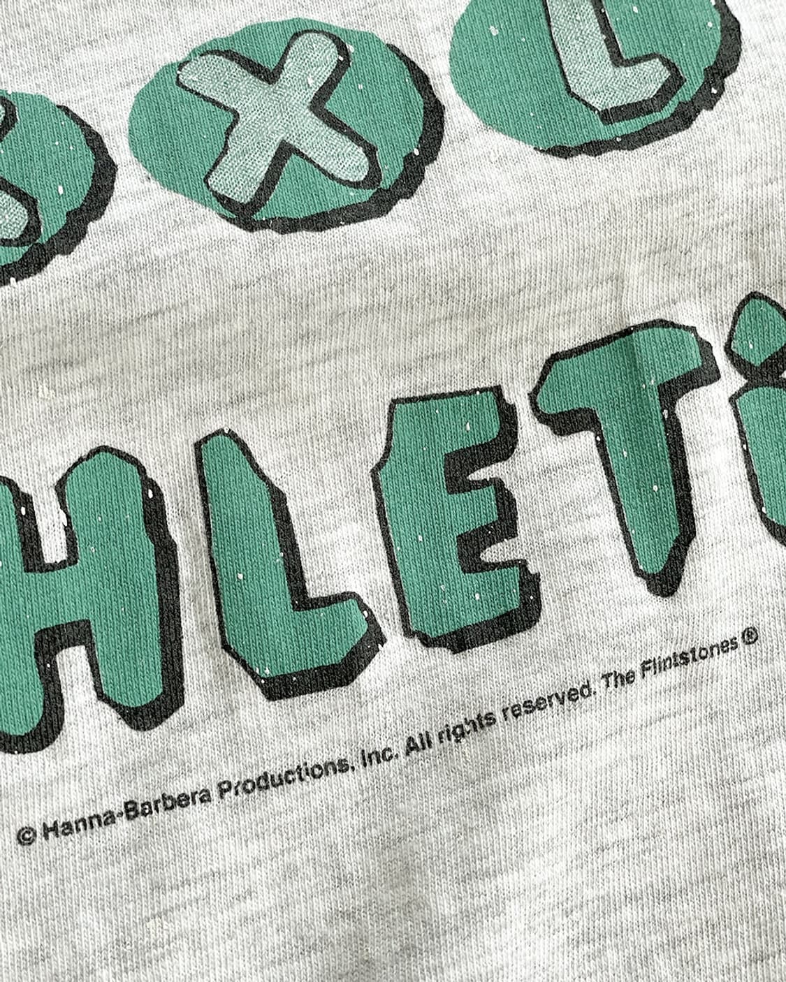 90s The Flintstones Bedrock USA T 상품이미지4