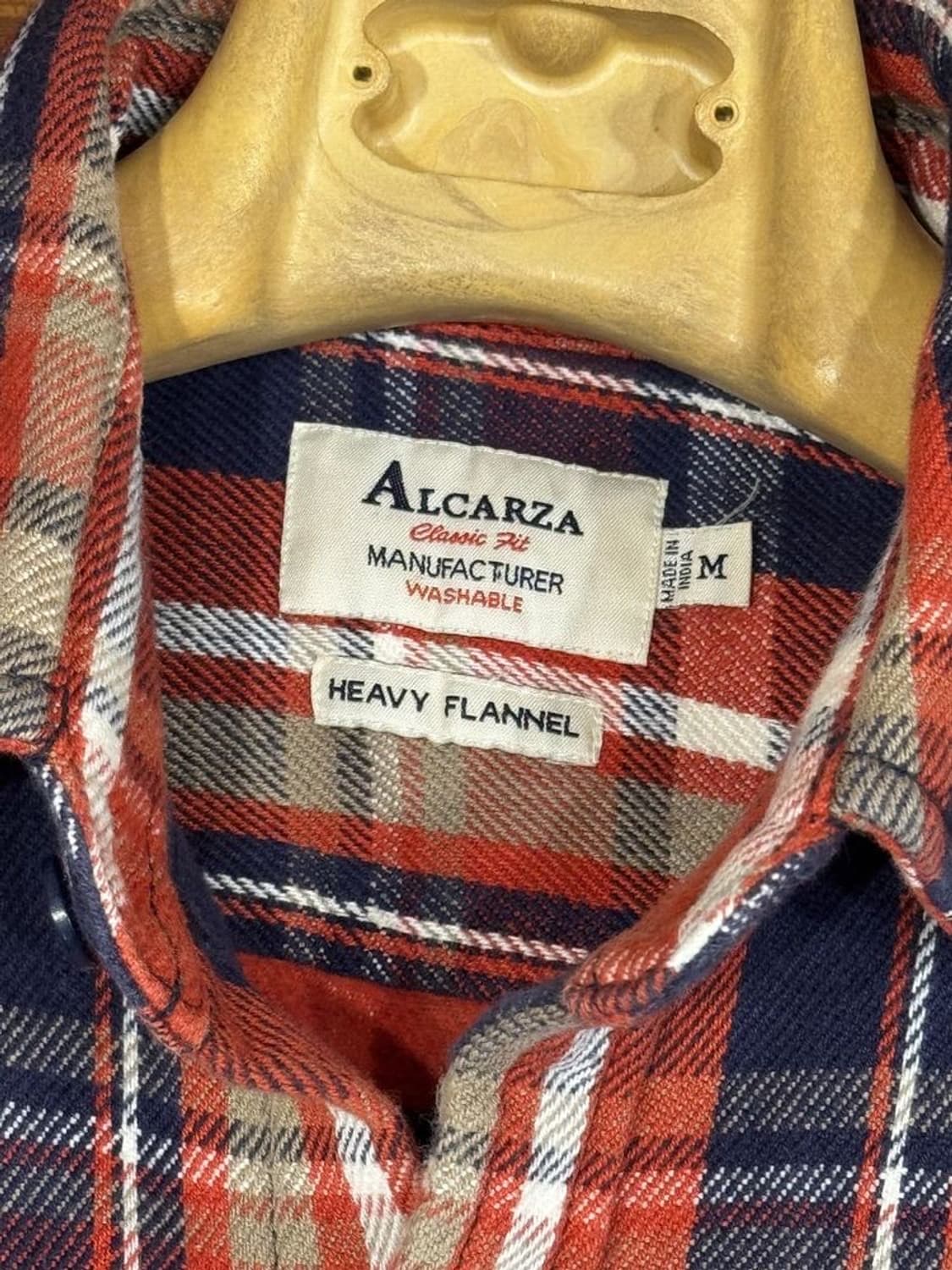 ALCARZA 헤비 플란넬 셔츠 상품이미지10