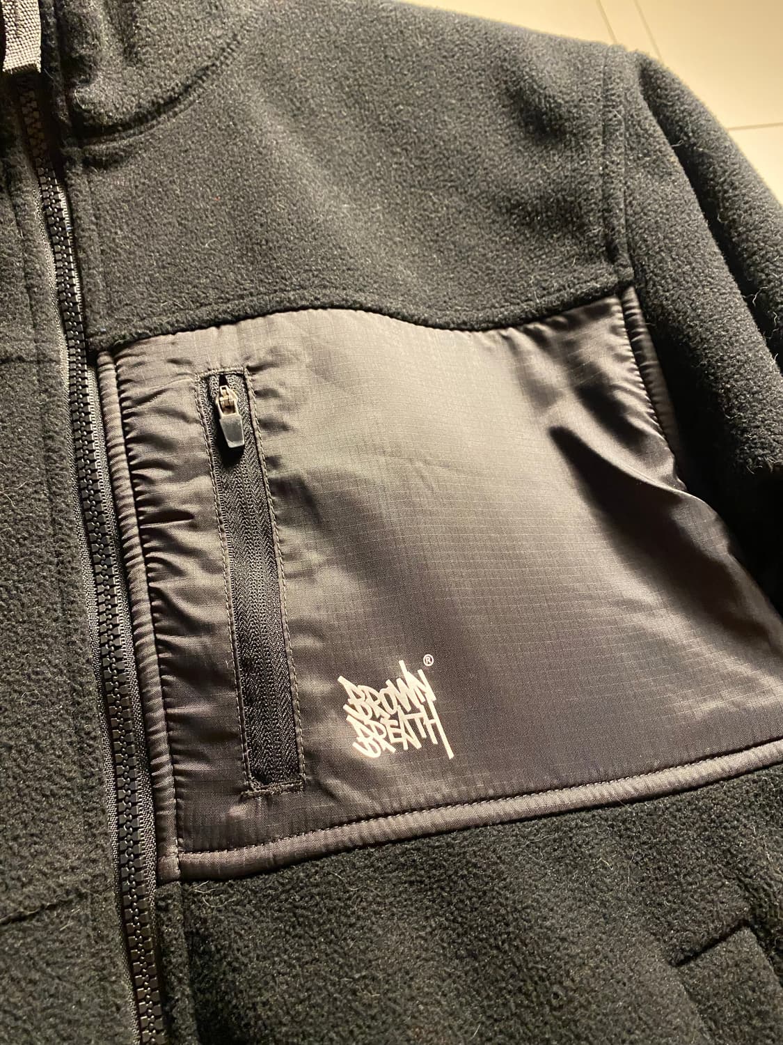 브라운브레스 양면 후리스 양면자켓 블랙 S 상품이미지4