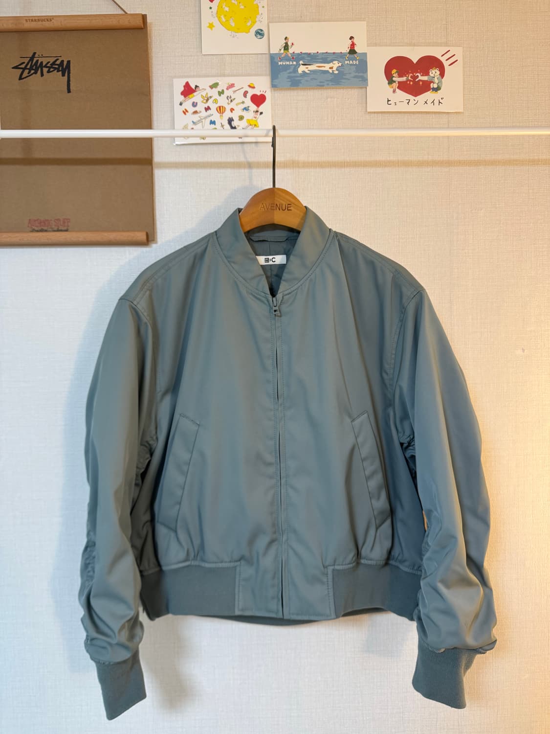 [S]유니클로c 봄버자켓 ma-1 상품이미지2