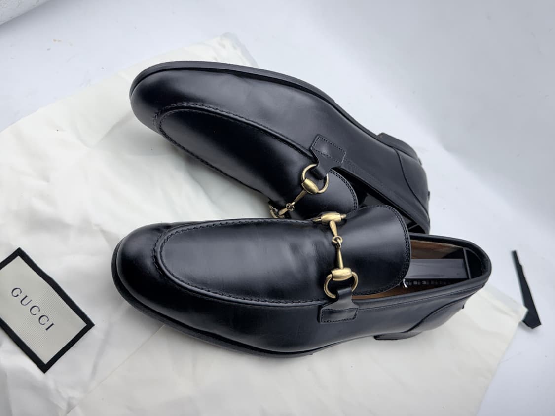 정품)구찌 홀스빗 구두 250 상품이미지5