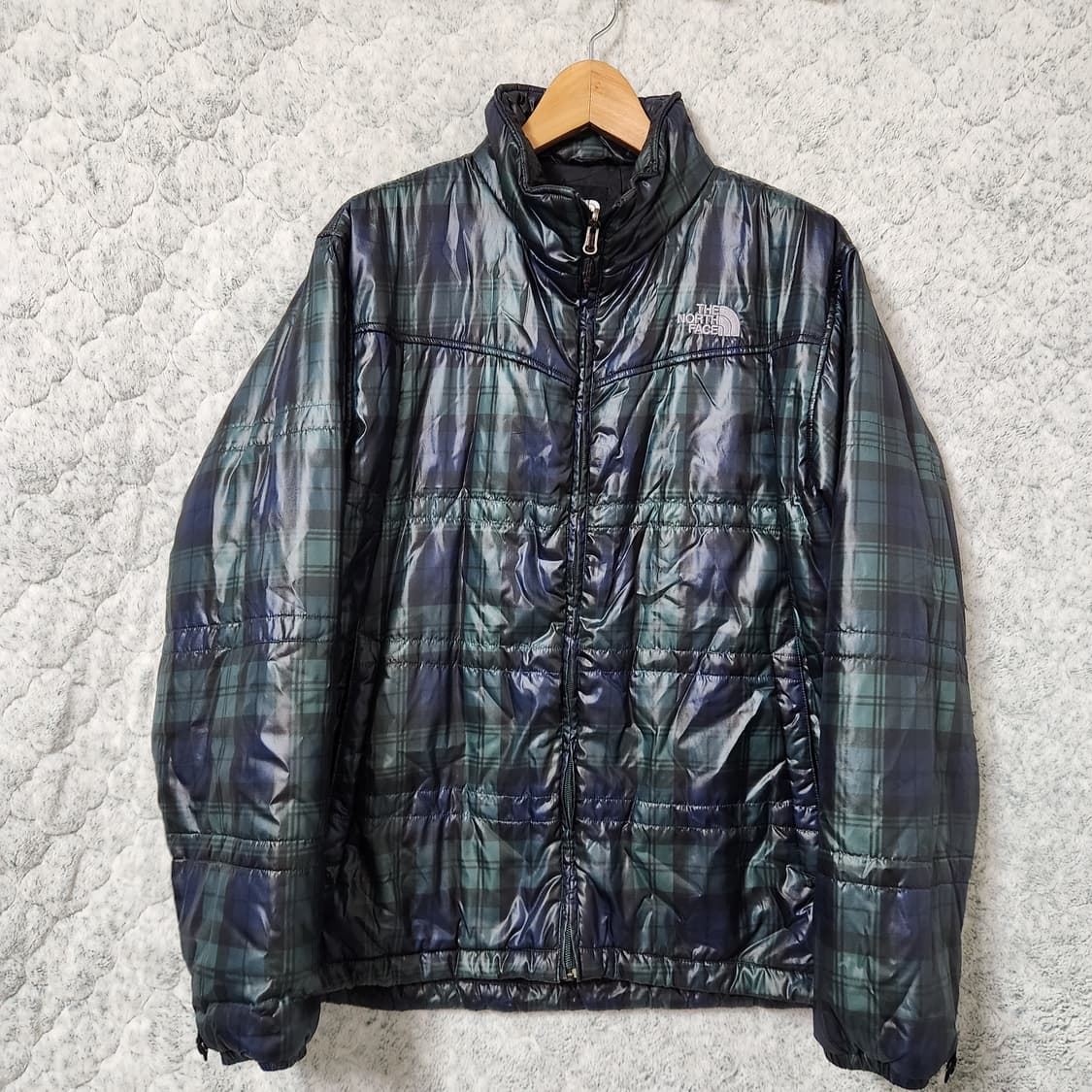 H330 [110] 노스페이스 하이벤트 체크내피 바람막이 점퍼
 상품이미지5