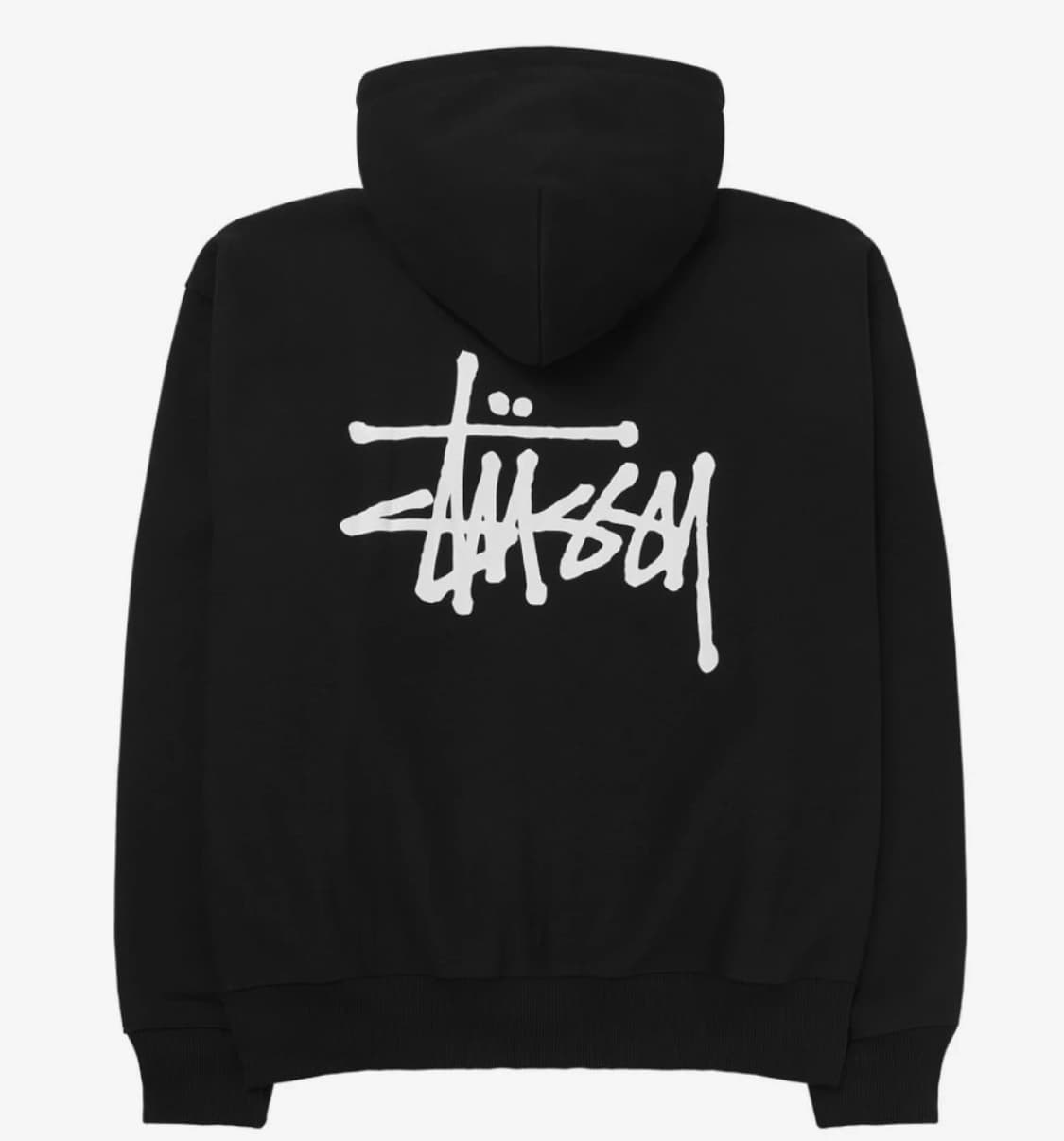 🖤[정품/새상품]스투시 베이직 블랙 후드집업🖤 상품이미지1