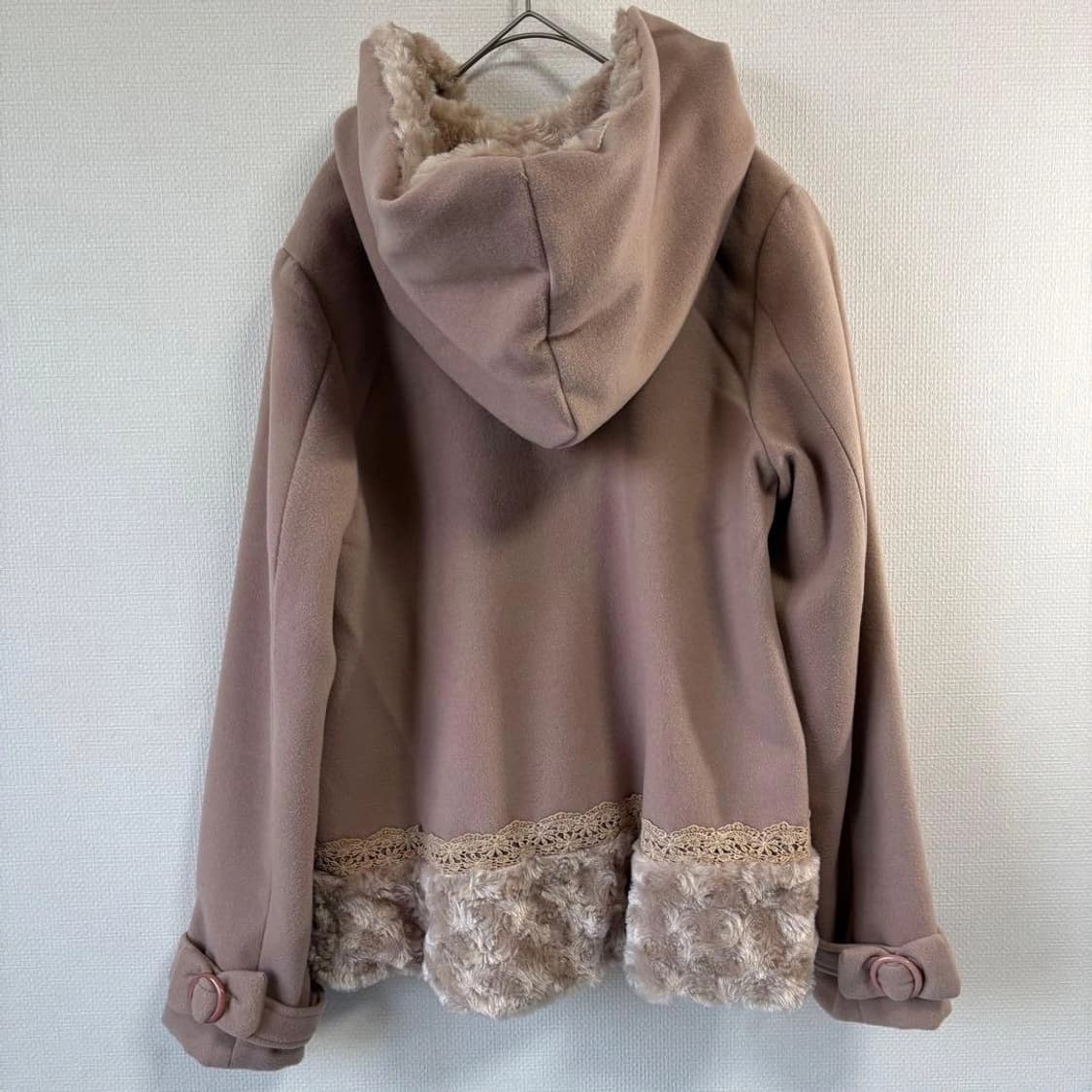 대장급) 엑시즈팜 뮤트핑크 히메갸루 리떼갸루 코트 짜잔씨 일본빈티지 상품이미지2