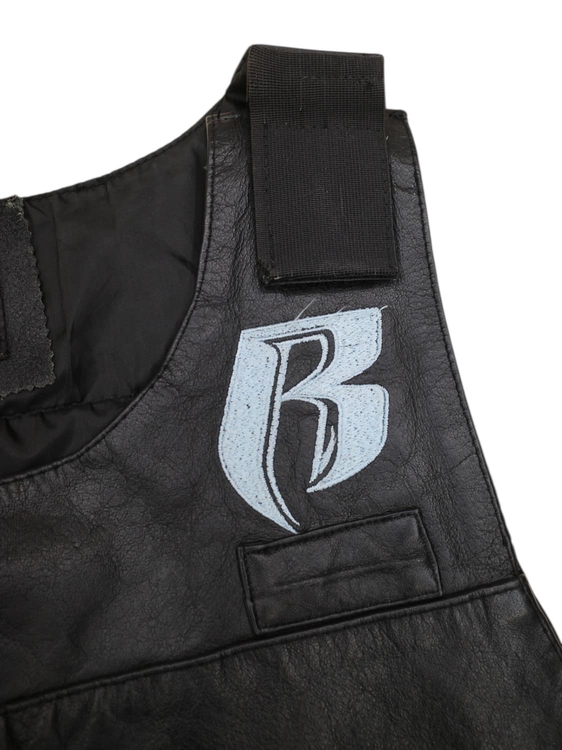 90’s 러프 라이더스 레더 베스트 상품이미지5