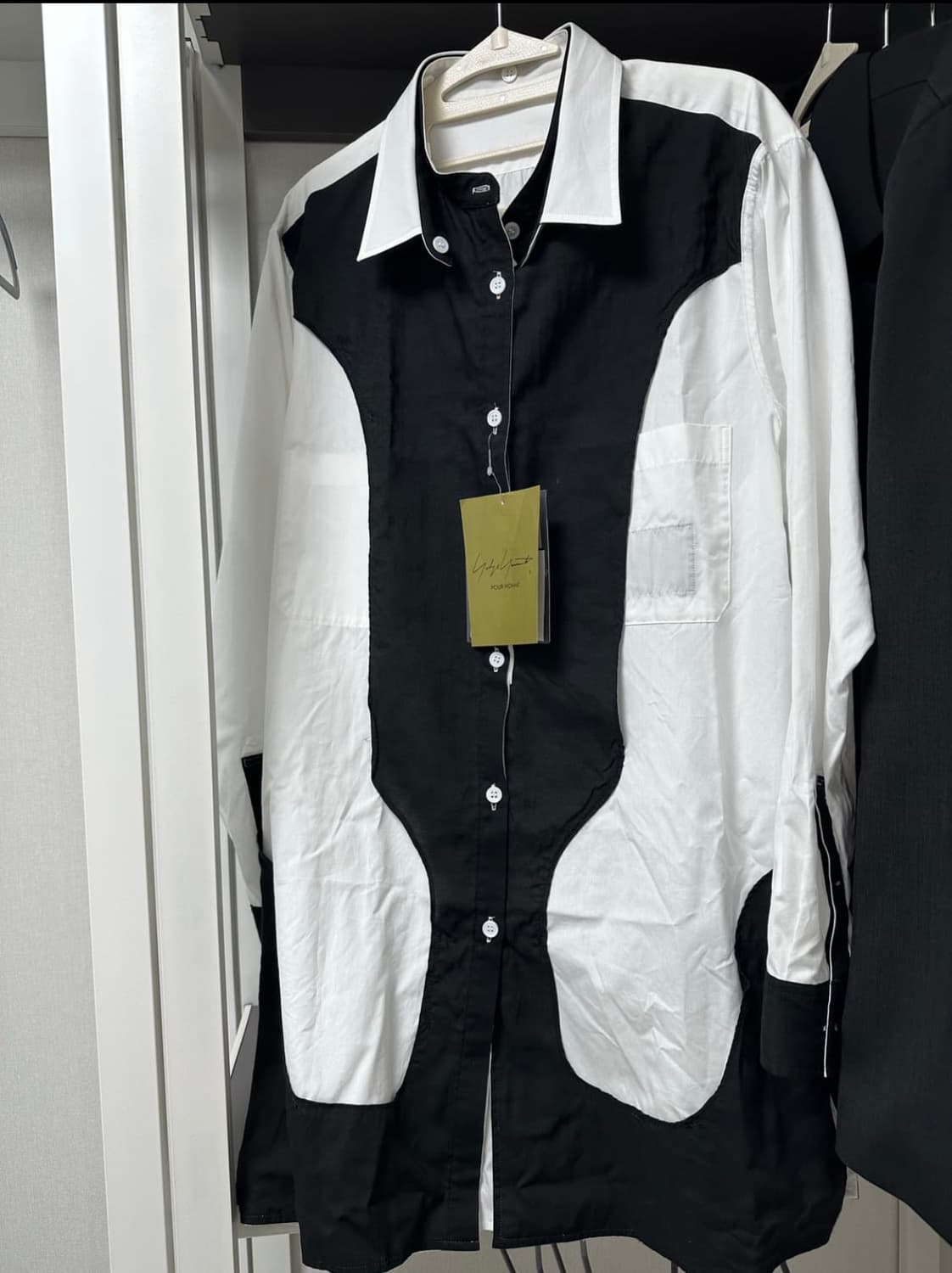Yohji yamamoto pour homme 리버셔블 셔츠 상품이미지1