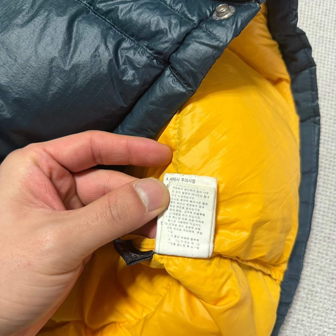 노스페이스 700 다운 패딩조끼 상품이미지6