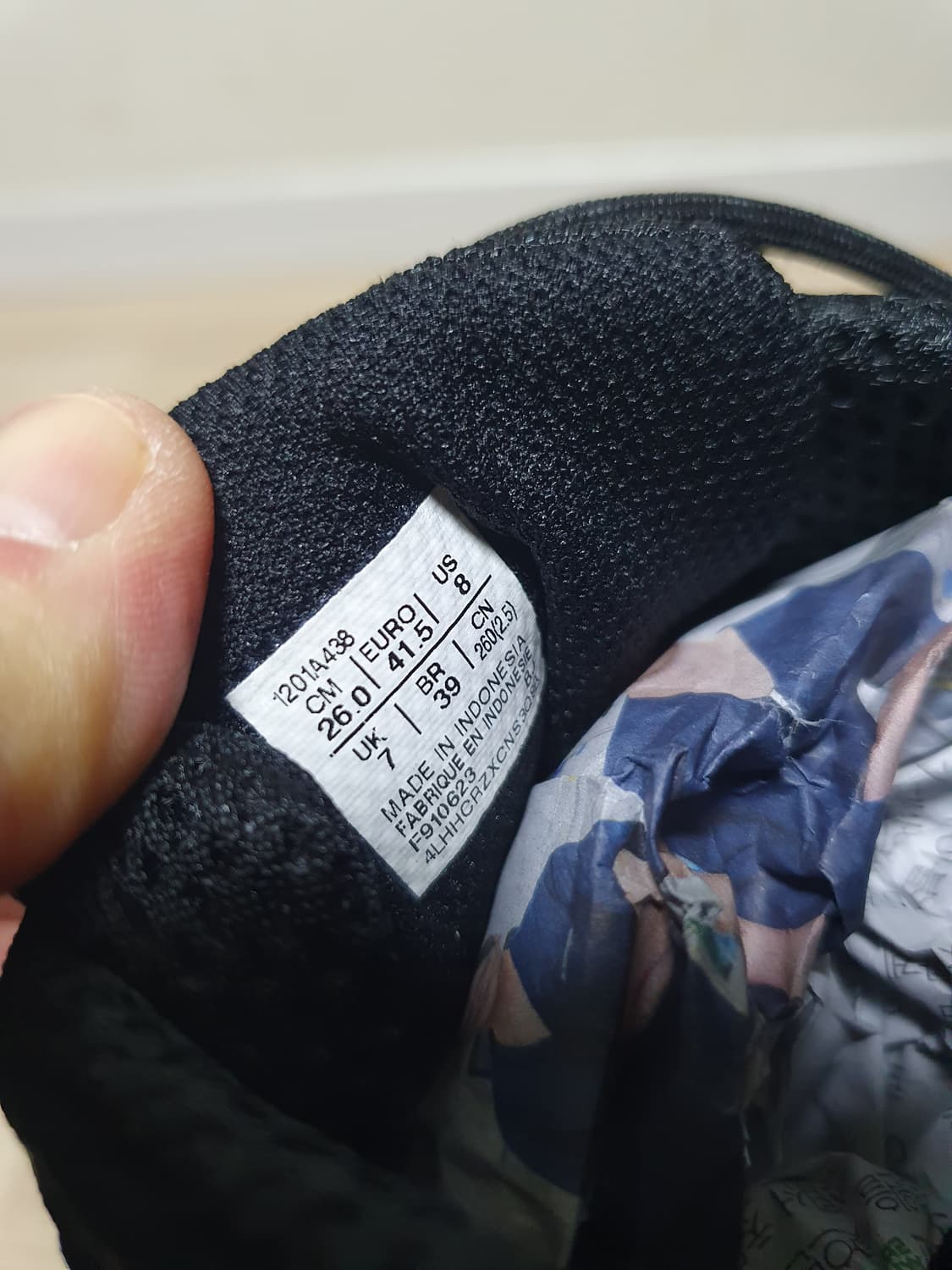 아식스 젤 소노마 15-50 블랙 운동화 260 상품이미지9