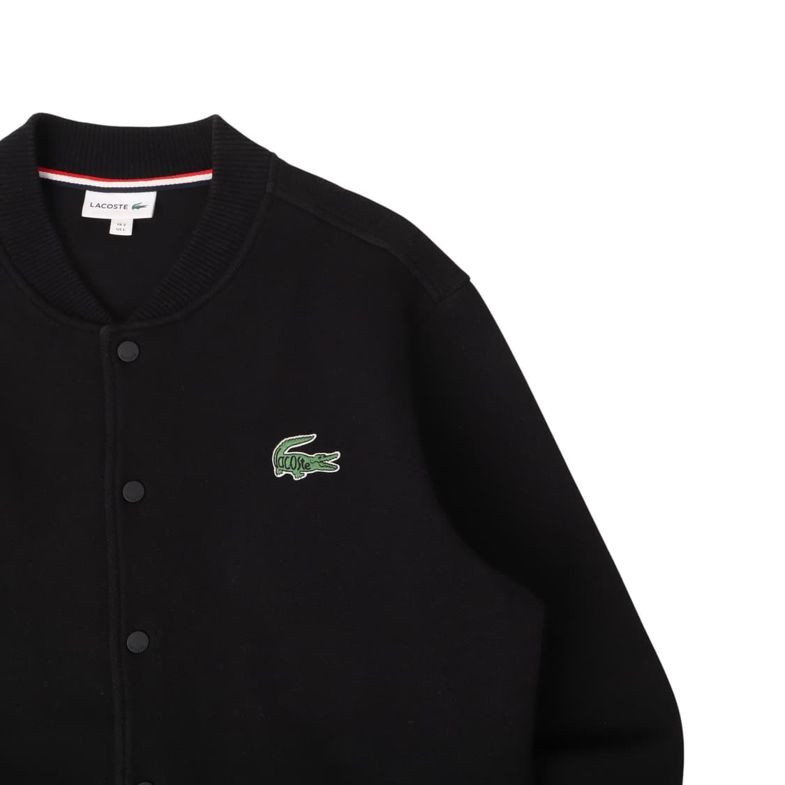 라코스테 블랙 코튼 스타디움 바시티 자켓 상품이미지3