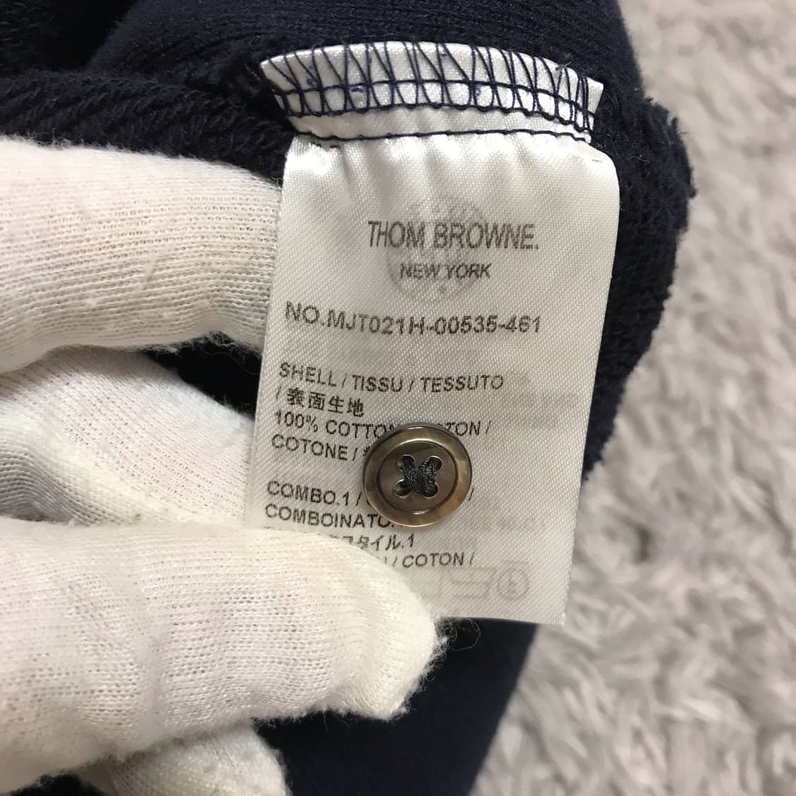 {클로젯}[2][신형]톰브라운 사선완장 맨투맨 상품이미지7