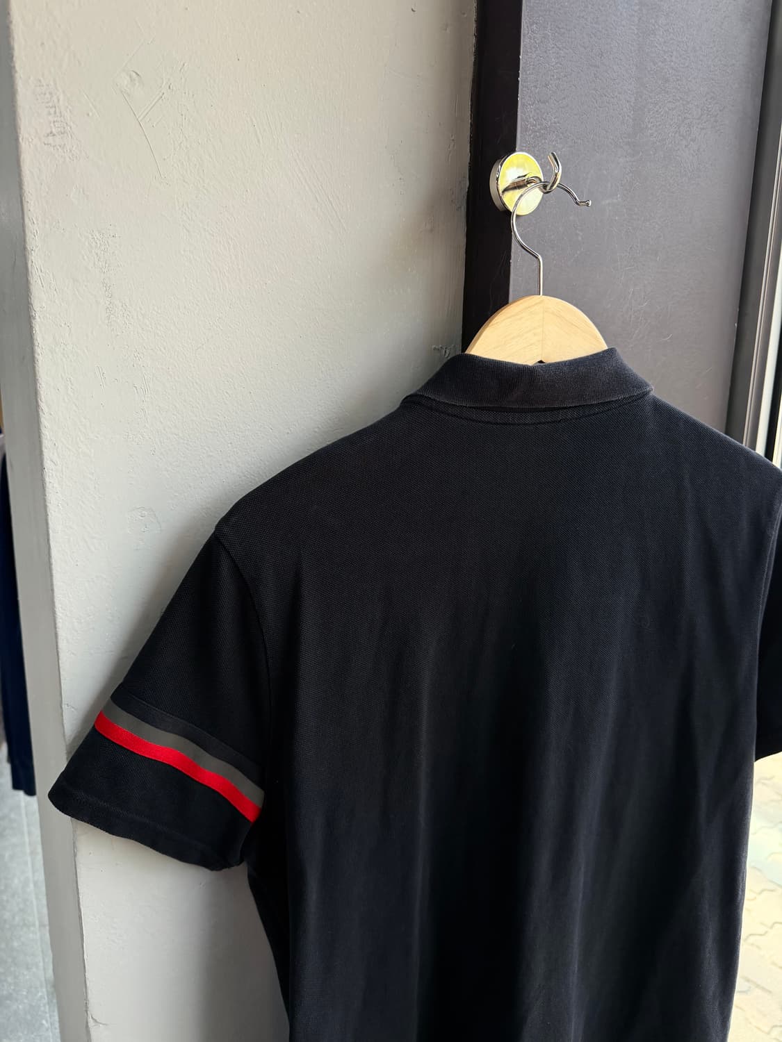 L/ 몽클레어 삼선트리밍 와펜패치 폴로 반팔 상품이미지8