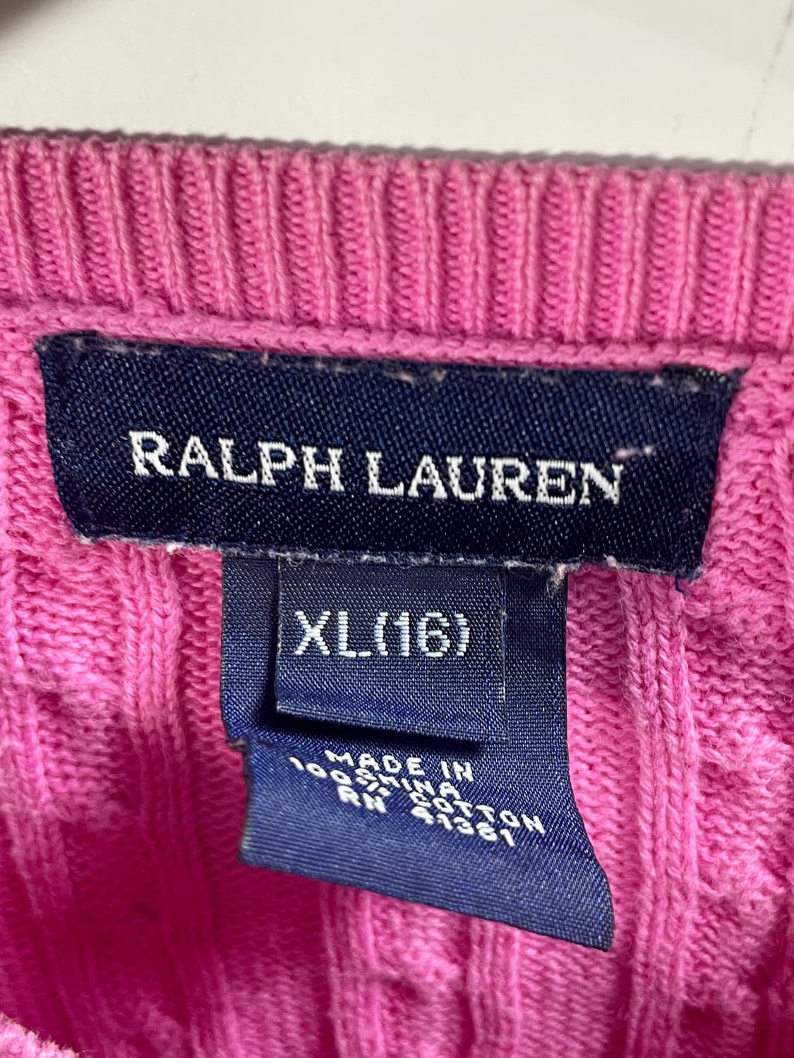 폴로 랄프로렌 우먼스 케이블 가디건 (on.706)   상품이미지4