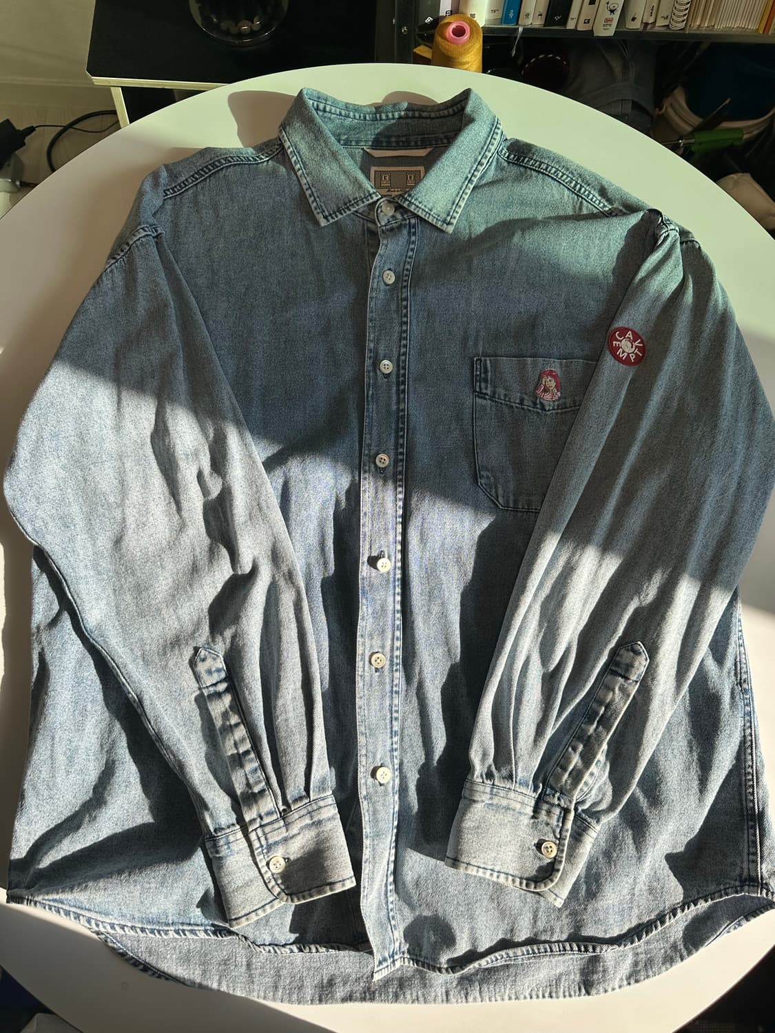 카브엠트 데님 셔츠 상품이미지2