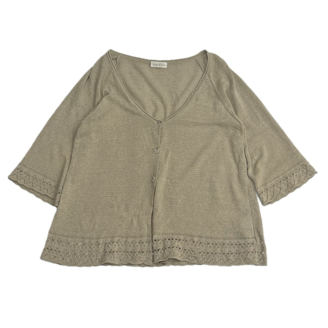 ☕️하구미의 라떼맛 코디세트☕️그런지 세라 블라우스 레이어드 쉬폰 상품이미지3