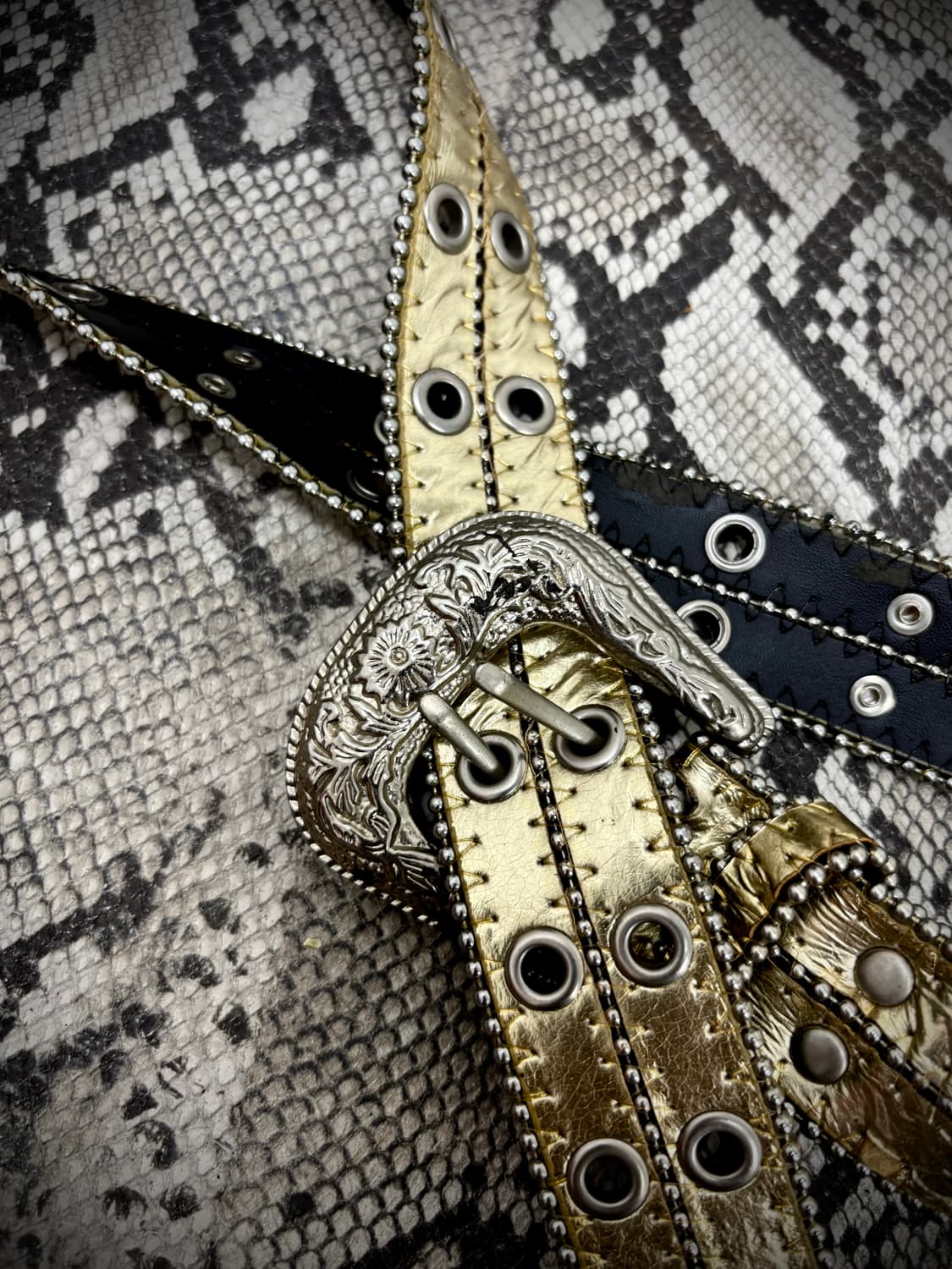 “Vintage” Pinterest Mood Gold 2Buckle Be 상품이미지5