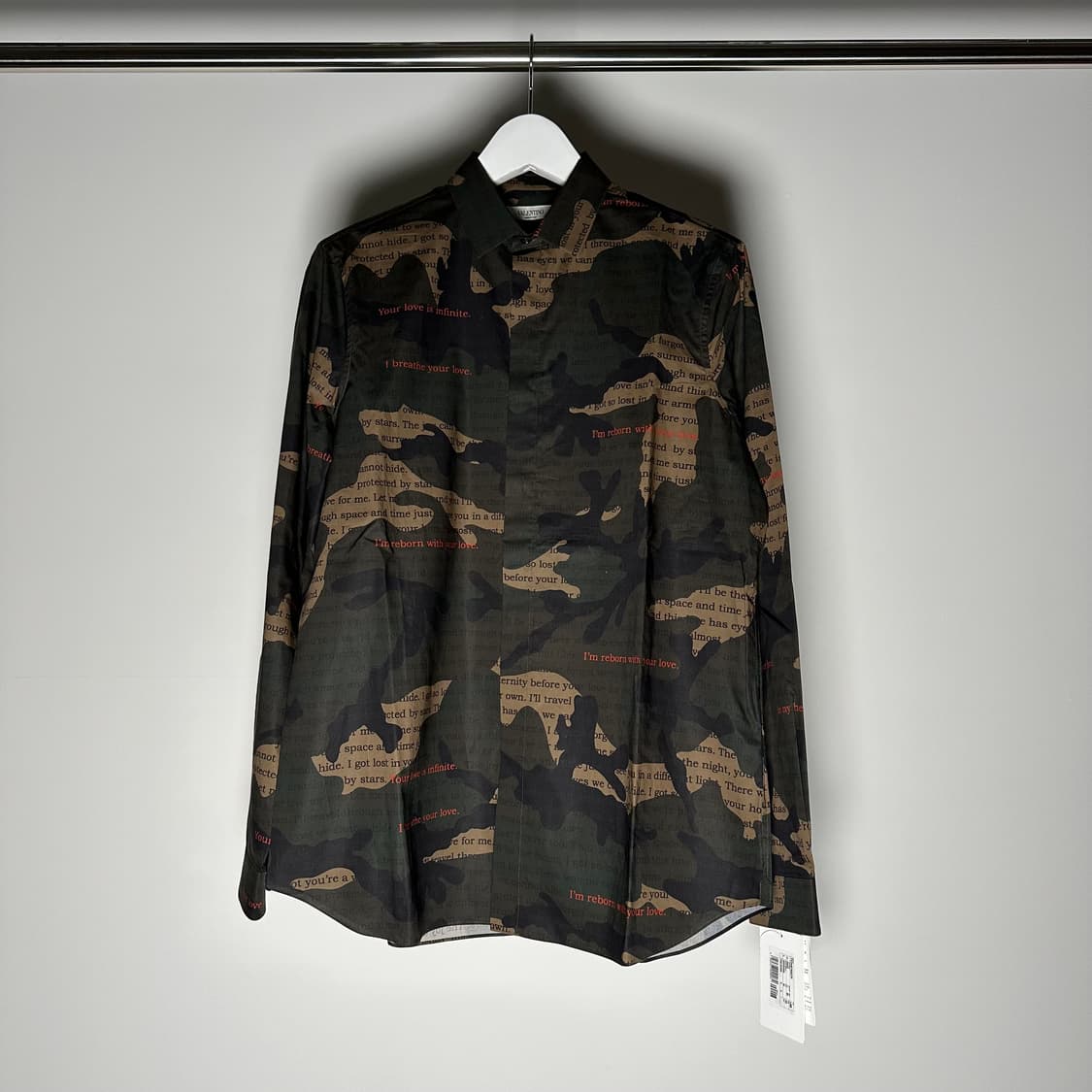 발렌티노 카모 셔츠 상품이미지1