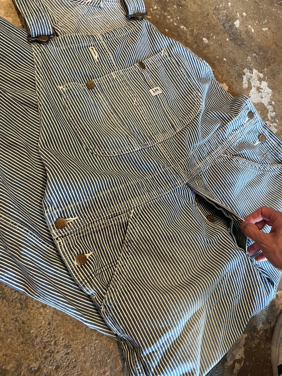 Lee 히코리 오버롤 (L) 상품이미지2