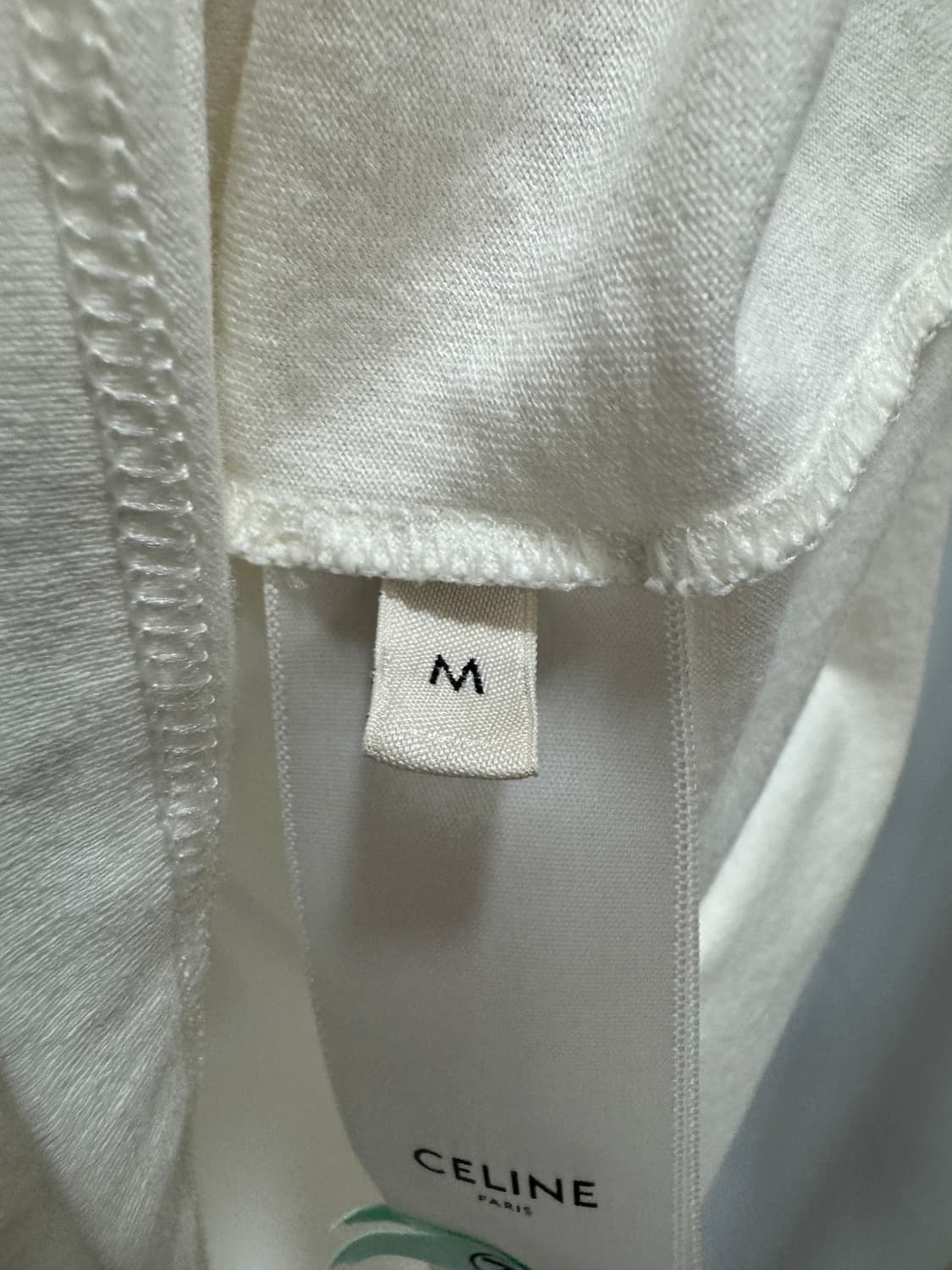 셀린느 트리오페 로고 반팔티 XS  상품이미지2