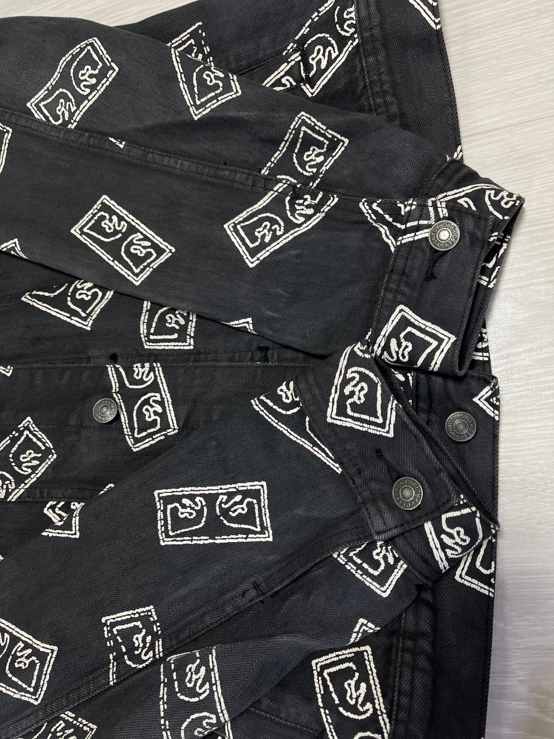 오베이 데님자켓 L 상품이미지3