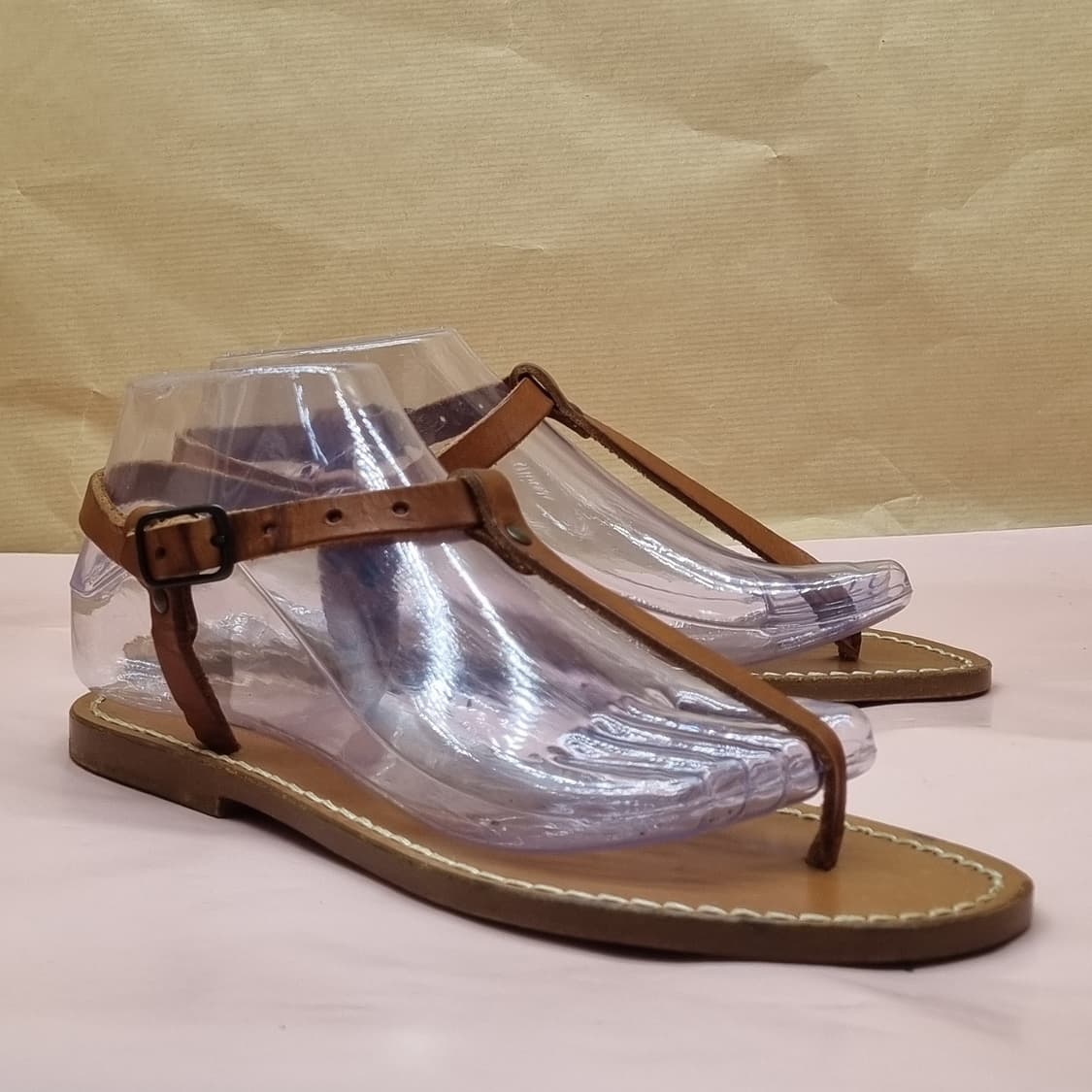 GIAN LUCA 이탈리아 여성가죽샌들37 240 상품이미지1