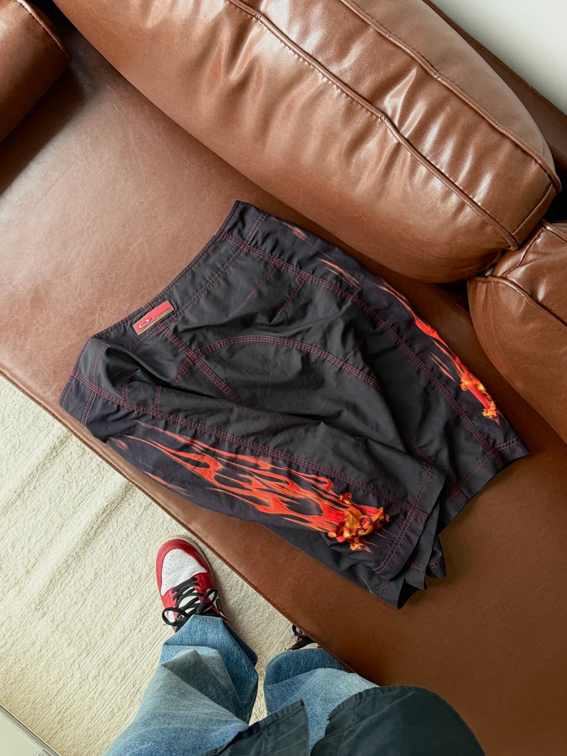00s Oakley Flame Swim Shorts 상품이미지1