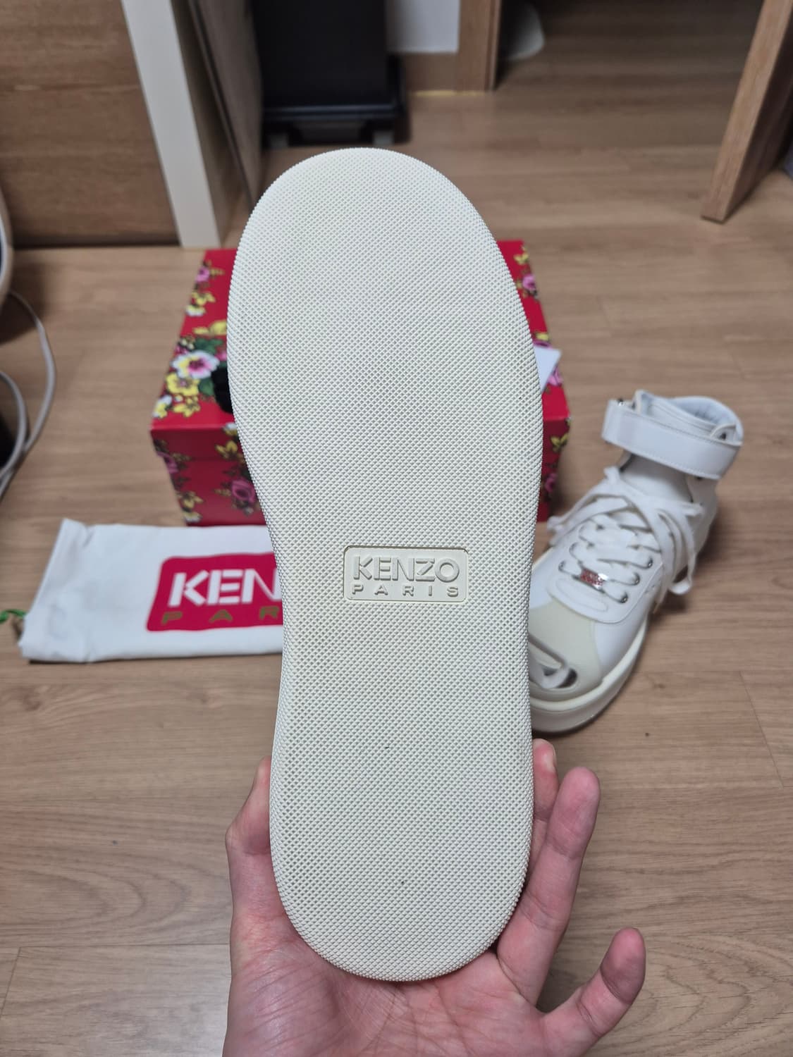 (예약중11~12일/42)겐조 니고 훕스 스틸토 하이 스니커즈 상품이미지4