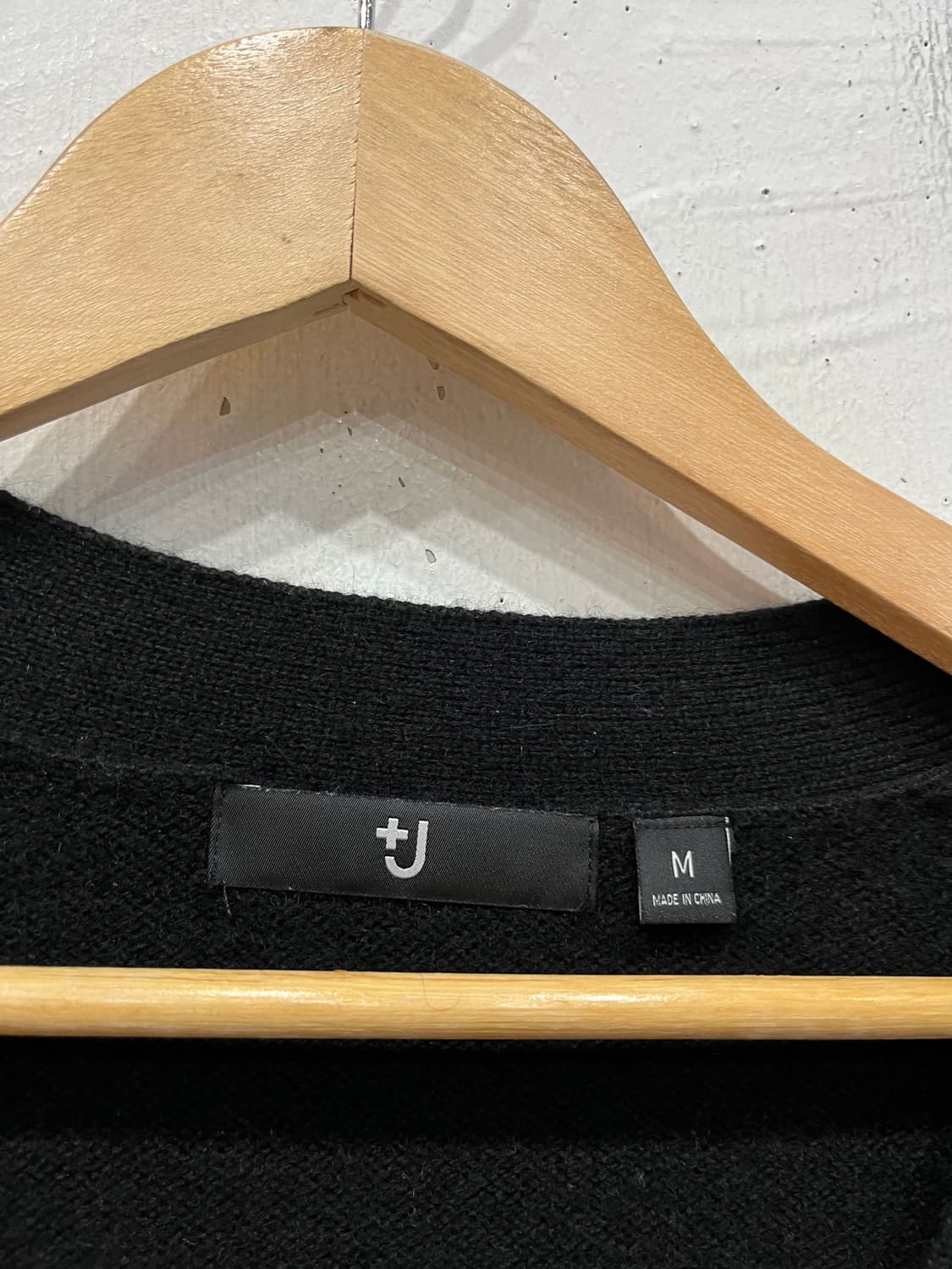 유니클로 질샌더 캐시미어 가디건 블랙 M 상품이미지3