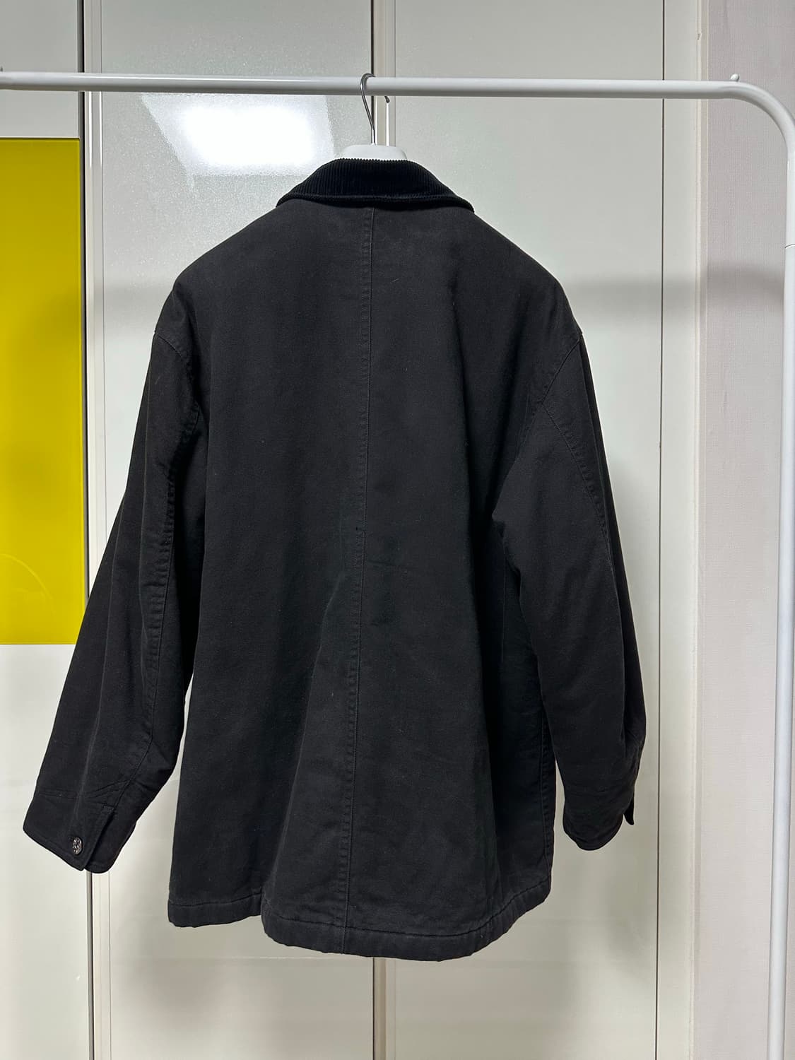 LOFI 블랙 코듀로이 카라 자켓 상품이미지5