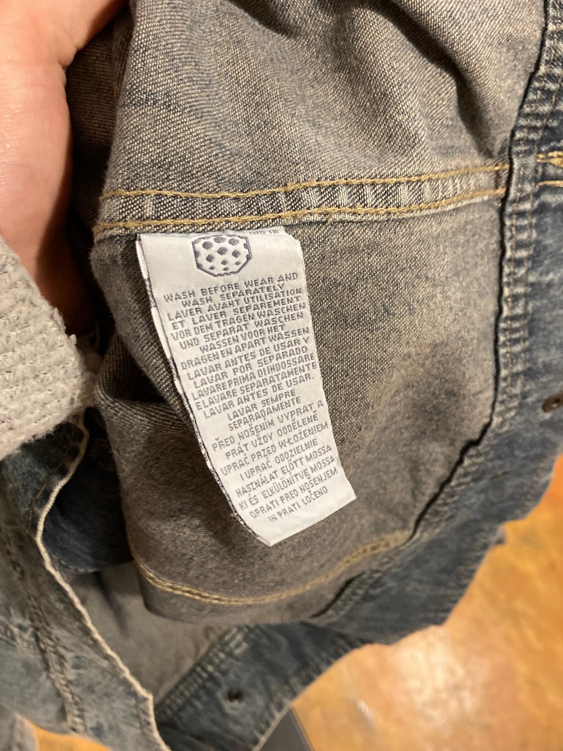 clock house 데님 자켓 / XL 사이즈 상품이미지3