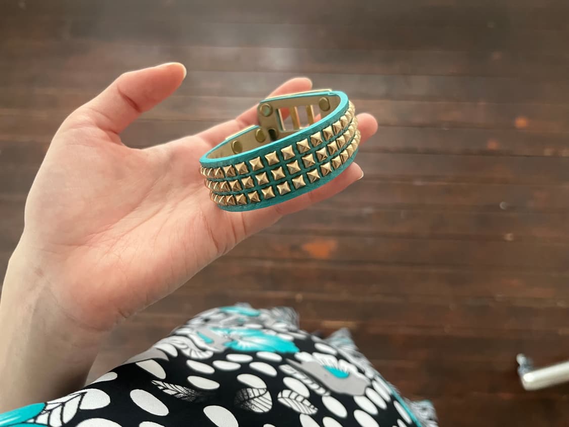 민트 스터드 브레이슬릿 상품이미지2