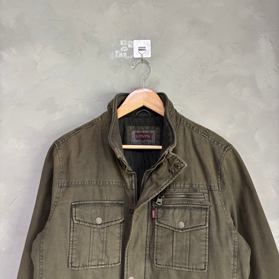 리바이스 빈티지 카고 자켓 카키 상품이미지2