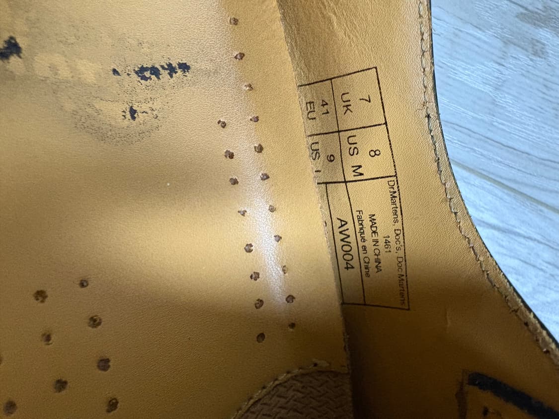 닥터마틴 1461 3홀 스무스 260 상품이미지7