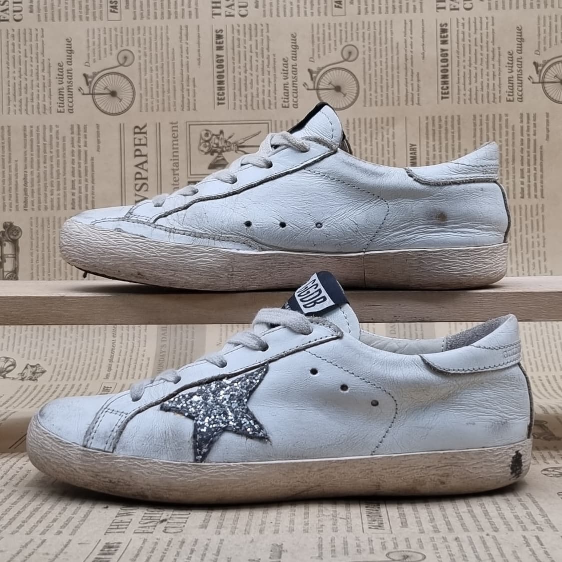 골든구스 슈퍼스타 아동스니커즈34 220 상품이미지1