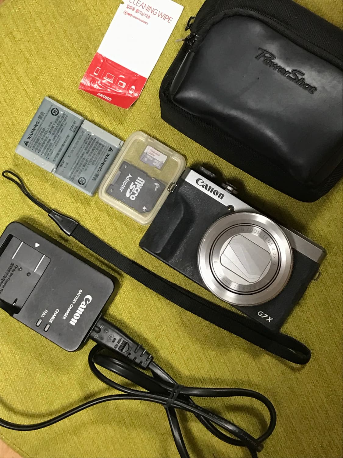캐논 g7x mark3 실버 상품이미지1