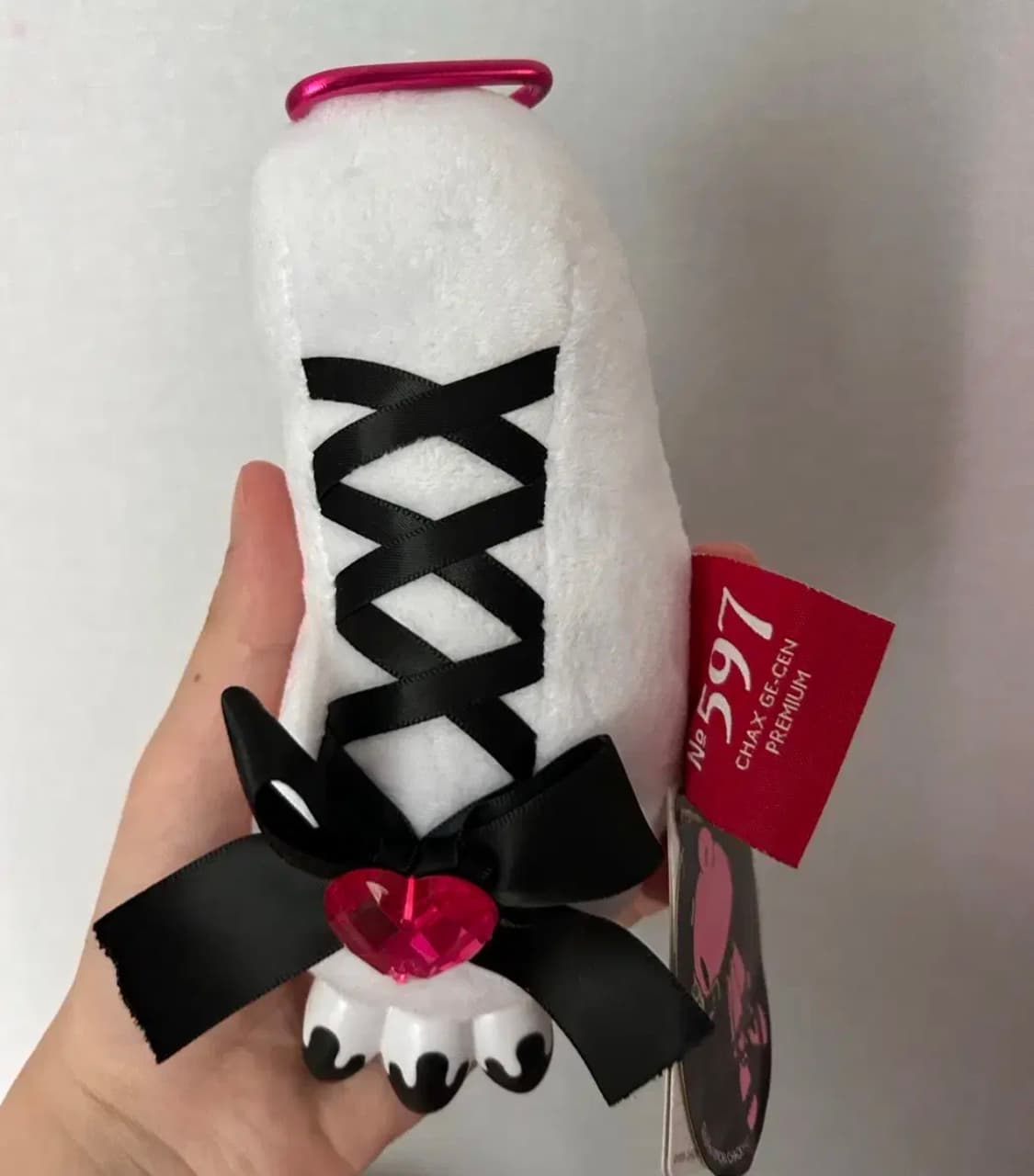 (새상품) 글루미베어 갸루 리본 팔 인형 마스코트 키링 히메갸루 상품이미지1