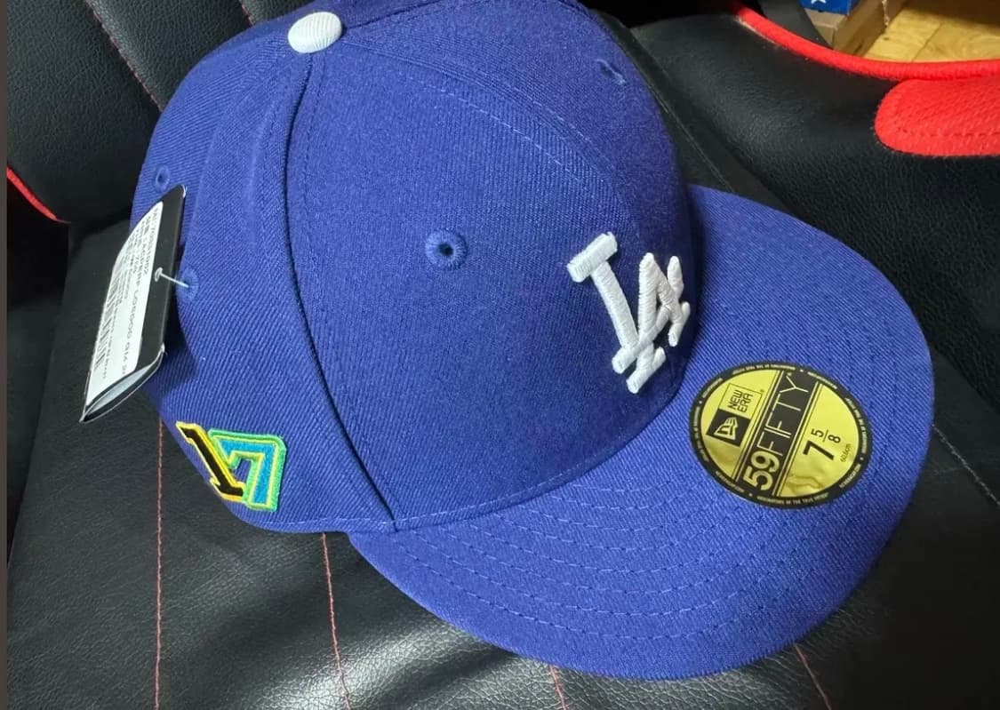 (새상품) 뉴에라 mlb어센틱 LA다저스 피티드캡 758 상품이미지1