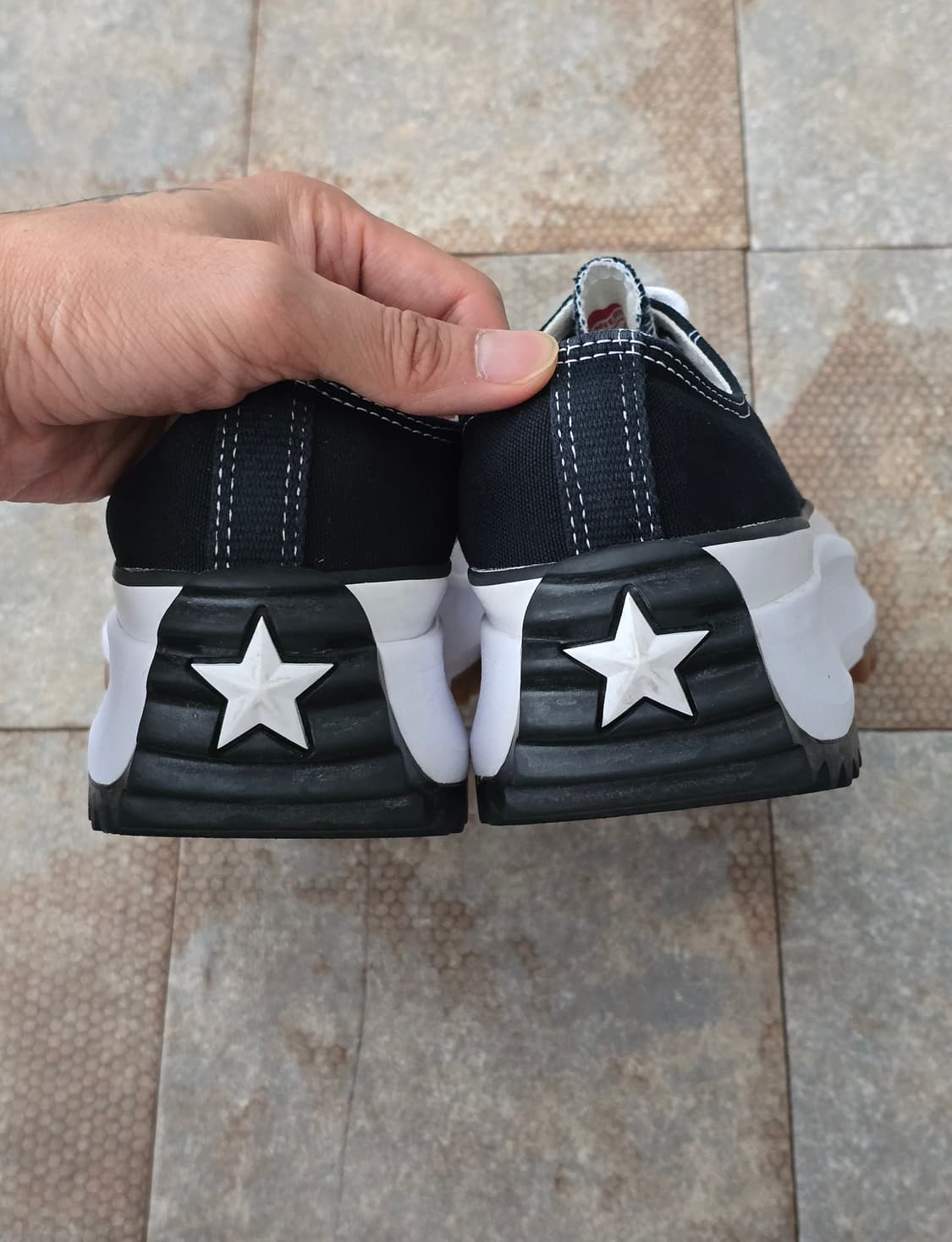 (280)컨버스 런스타 하이크 로우 검흰  상품이미지9