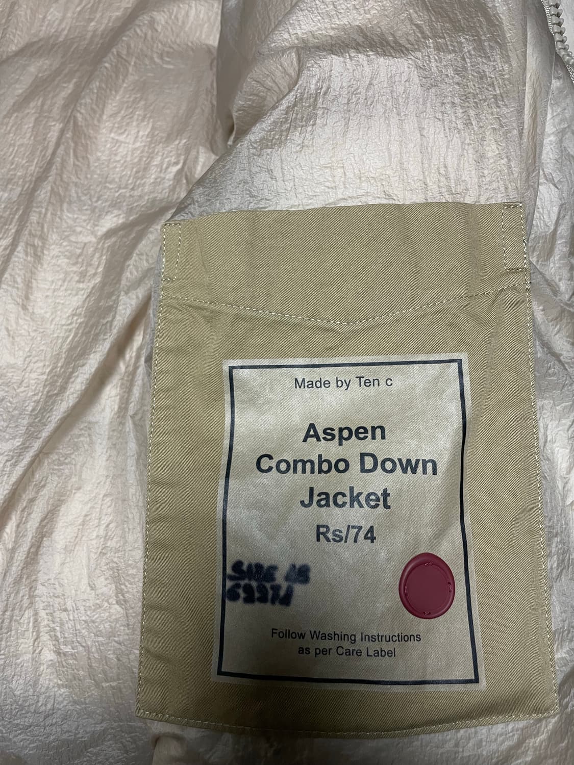 텐씨 아스펜 콤보 다운 패딩 상품이미지6