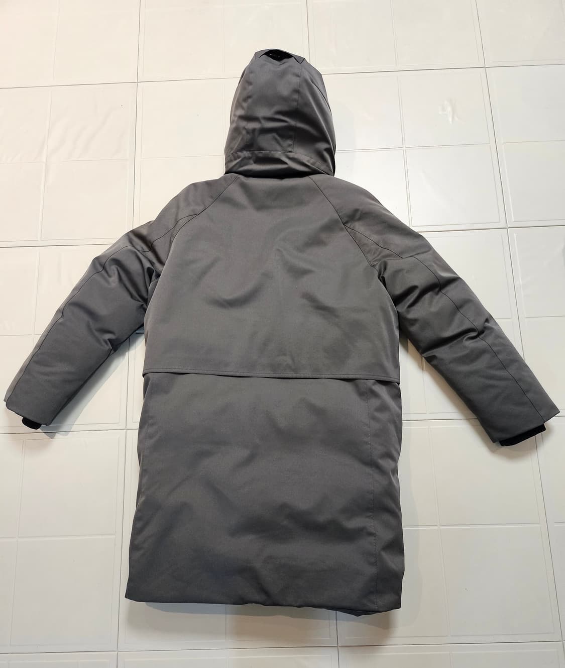 타임옴므 구스 여우털 롱패딩 105 상품이미지6