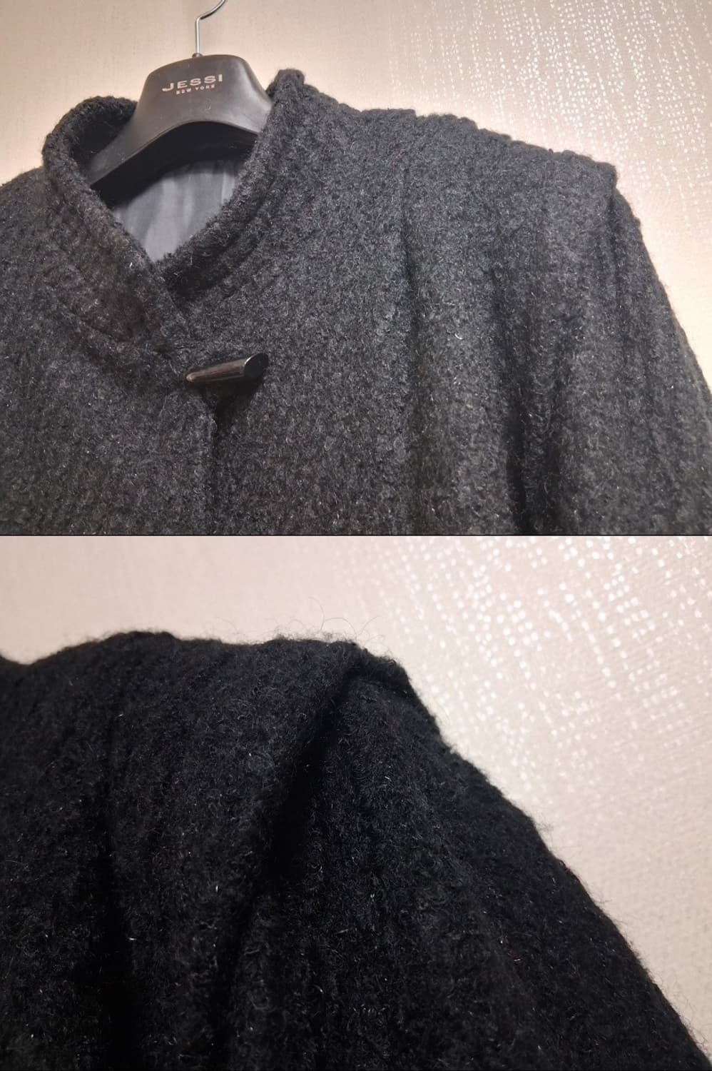일본빈티지 두터운 가오리모직쟈켓 루즈핏 복고형 가오리핏 55까지
일본산  상품이미지4