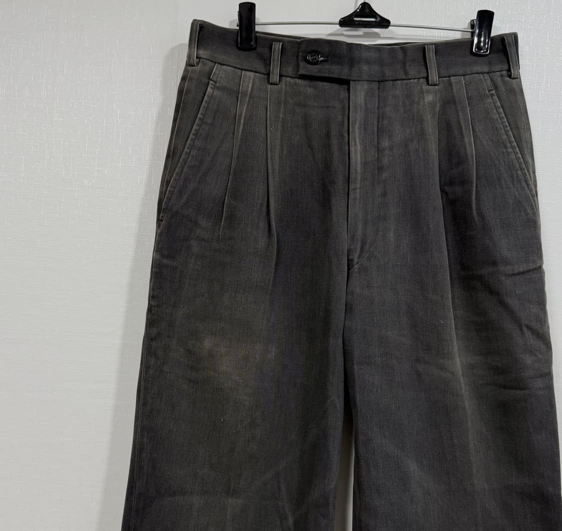 꼼데가르송 옴므 빈티지 워싱 3턱 팬츠 상품이미지3