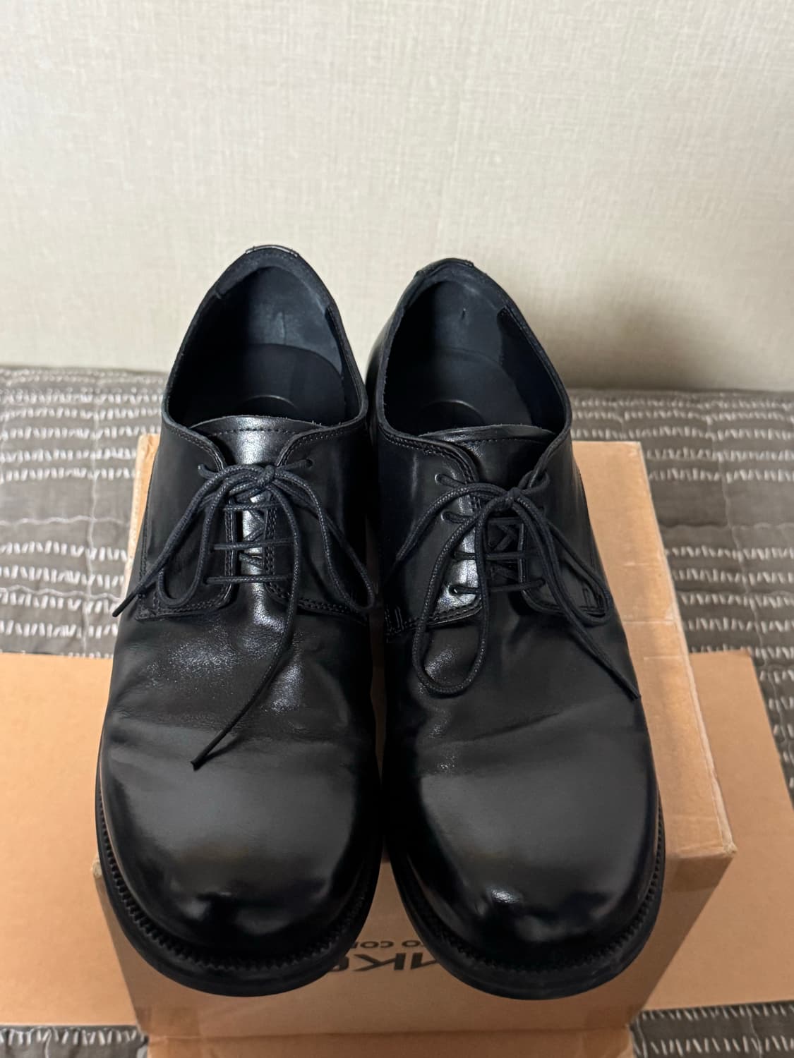 야세 우든 홀스하이드 더비 슈즈 상품이미지1