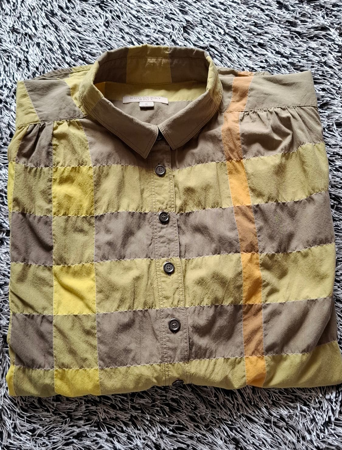 버버리 브릿 오버핏 체크 셔츠 상품이미지1