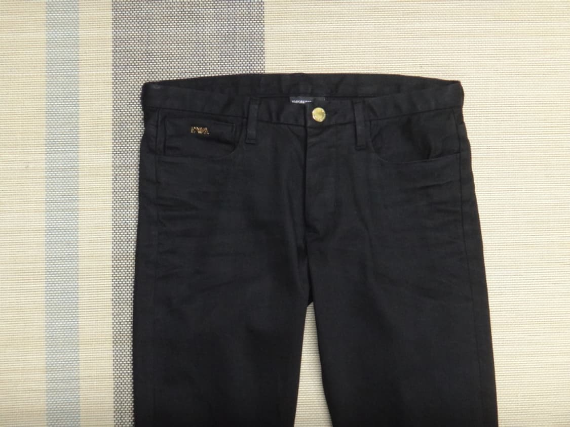 (31-32) 엠프리오 아르마니 남성 J02 슬림핏 블랙진 상품이미지4