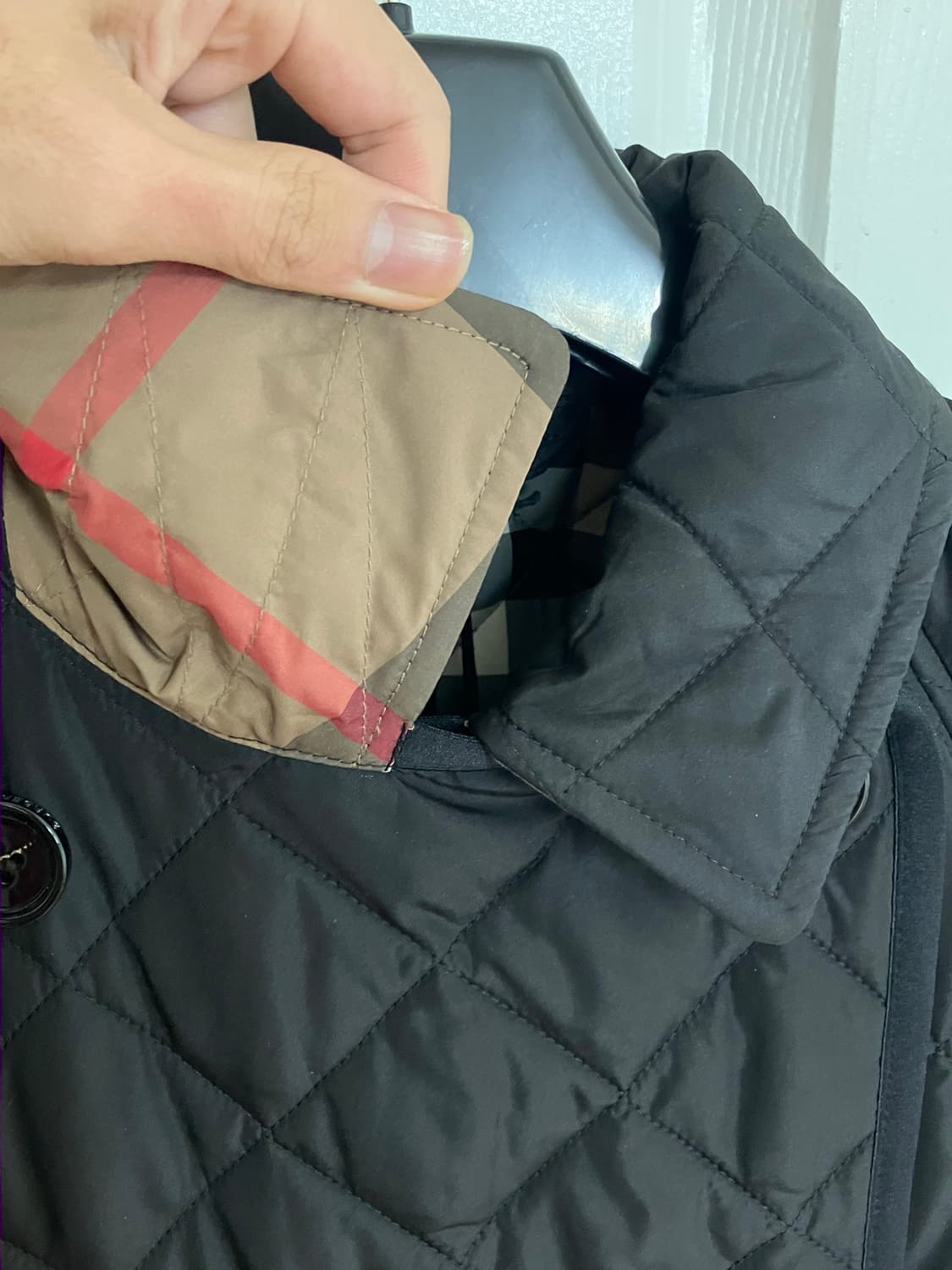 버버리 뉴타이팅 퀼팅자켓 상품이미지4